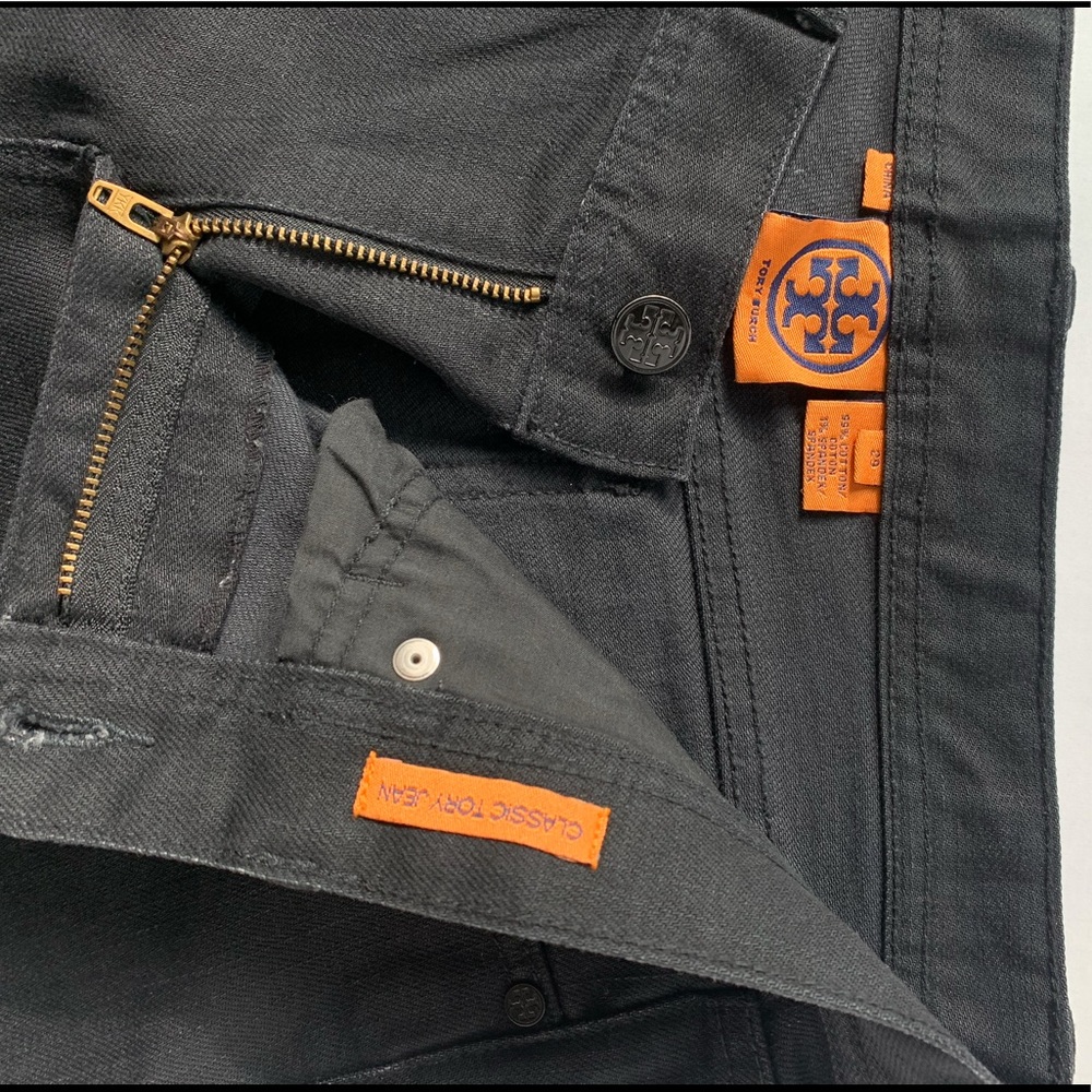 Women jeans Tory Burch, black size 29